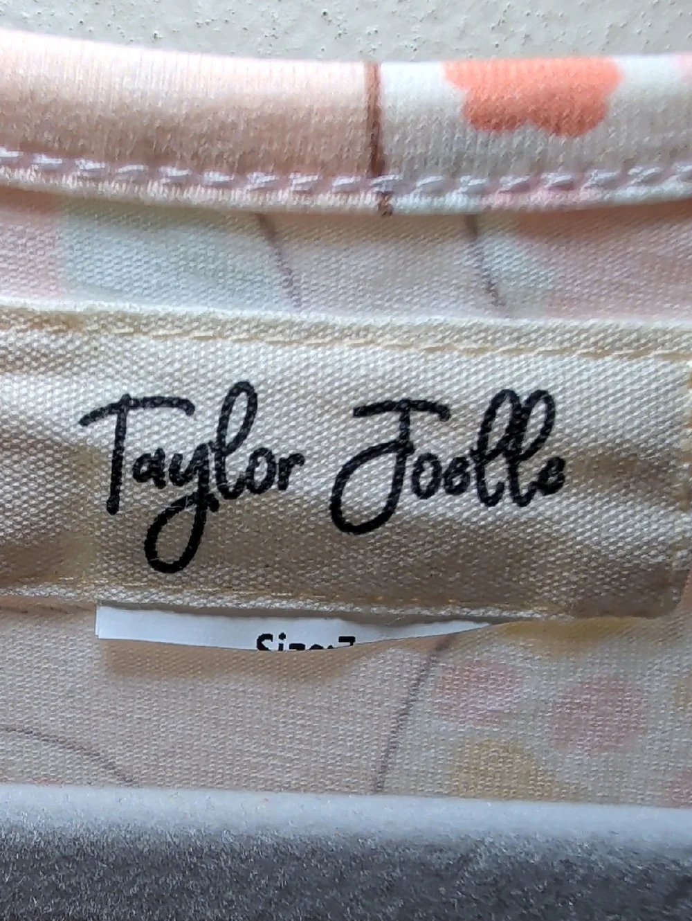 Taylor Joelle Painted Egg Tulle Twirl Dress Pink Yellow Pastel Girls Size 7